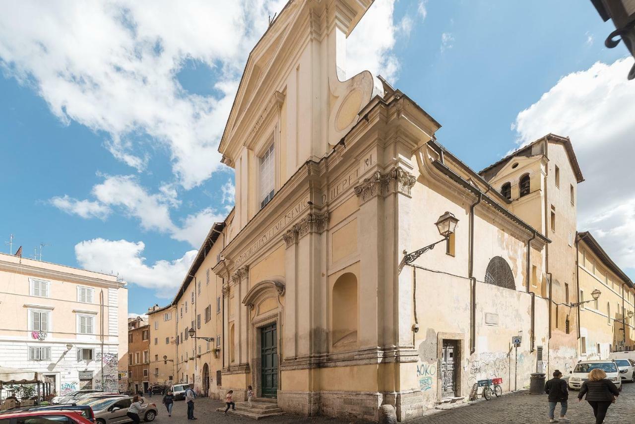 Trastevere Charming Duplex Rom Eksteriør billede